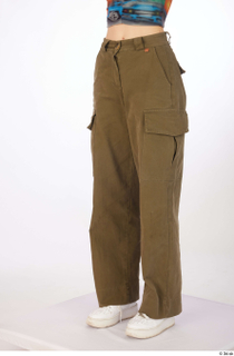 Sutton brown cargo wide leg pants dressed leg lower body…